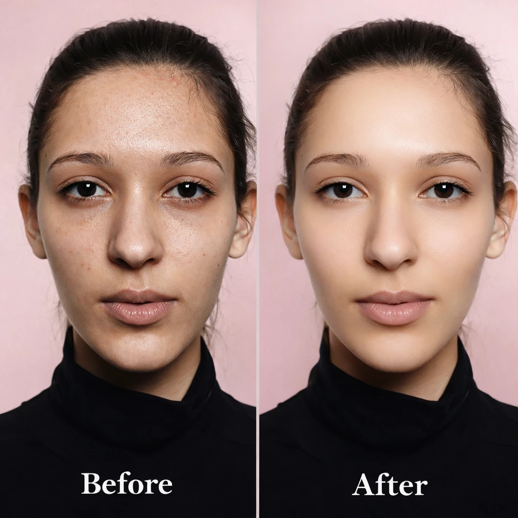 Before-and-after-Areumkaya-bio-collagen-mask